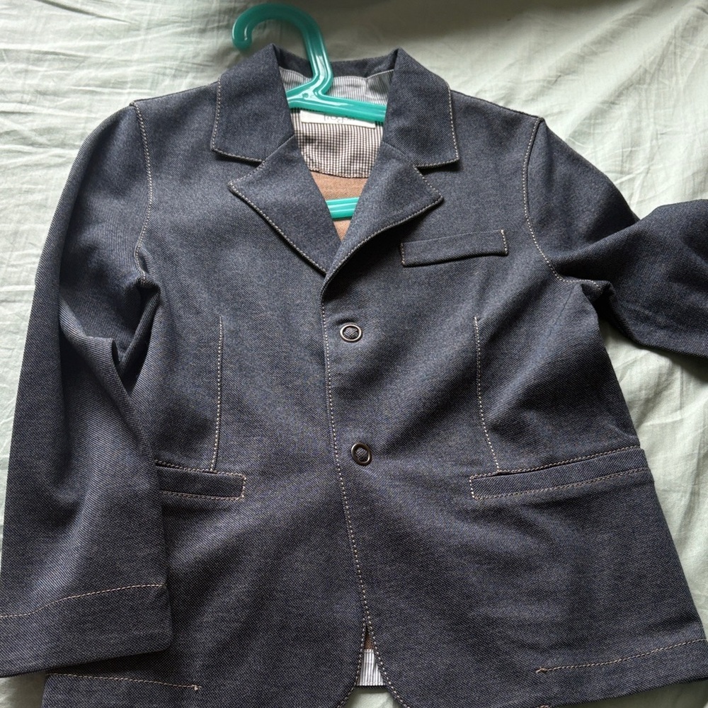 BNWOT Gray Blazer with Button Closure